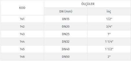 Türkoğlu Küresel Doğalgaz Vanası Standart - TS EN 331 - DN20 3/4" - 1 Adet