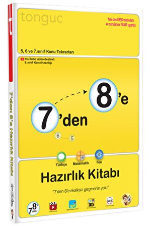 7'den 8'e Hazırlık Kitabı