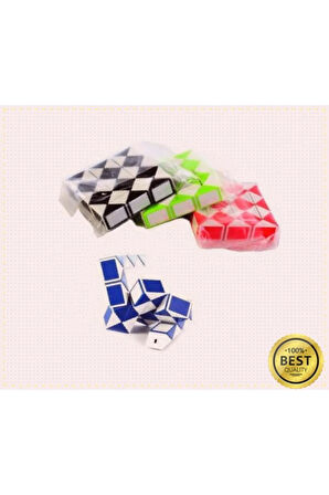 Magic Snake Rubik Şekilden Şekile Giren Sihirli Yılan Zeka Kız Cocuk Erkek Cocuk Egitici Montessori