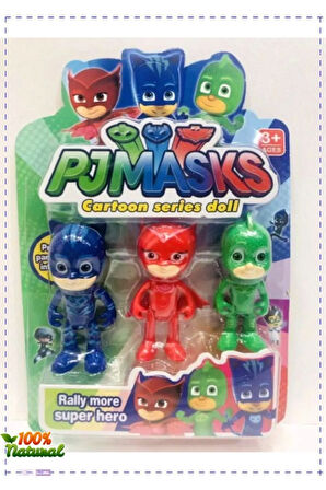 Pj Maskeliler Pj Masks 3 Lü Oyuncak Set Pija Maskeliler Kız Erkek Cocuk Oyuncak Egitici Oyun