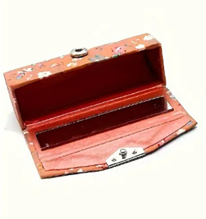 Turuncu Aynalı Ruj Kutusu