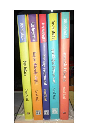Tuş Beyinli Kitap Serisi 5 Kitap Set - Yusuf Asal