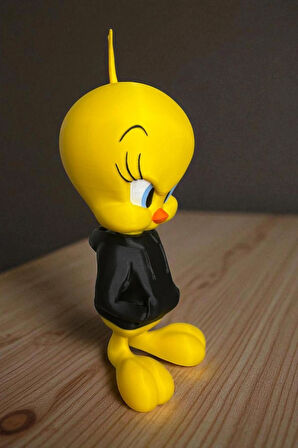 21 CM 3D baskı Tweety figürü, Looney Tunes figür, çizgi film figürü