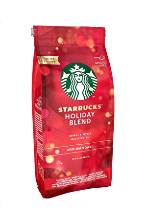 Starbucks Holiday Blend Öğütülmüş Kahve 200g