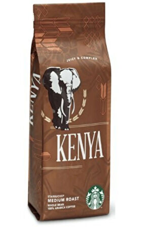 Starbucks Kenya Medium Roast Kağıt Filtre Için Öğütülmüş 250 Gr Çekirdek Kahve