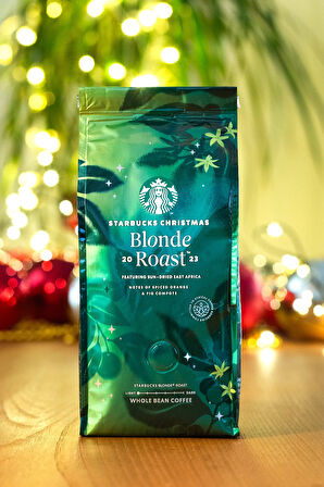 Starbucks Christmas Blend ve Christmas Blonde Çekirdek Filtre Kahve 2024 Yılbaşı Özel 250gx2 Adet