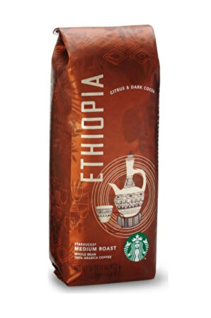 Starbucks Ethiopia Filtre Kahve 250 gr Çekirdek.