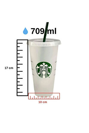 Starbucks Soğuk Içecek Için Seyahat Kupası Cold To-go Cup - 709 Ml