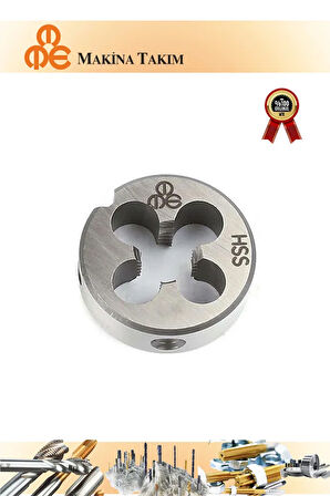 MTE M4x0,7 Pafta Normal Vidalı HSS