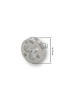 MTE M4x0,7 Pafta Normal Vidalı HSS