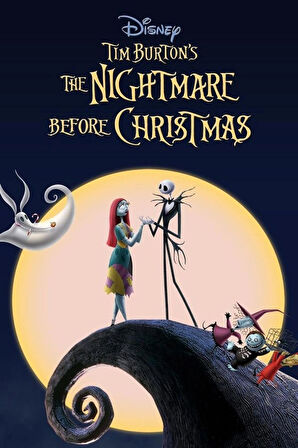 The Nightmare Before Christmas /Noel Gecesi Kabusu Animasyon Film Poster 30x42 Çerçevesiz 