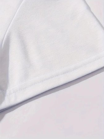 Kadın Brooklyn Baskılı Tişört Kısa Kol Bisiklet Yaka Oversize T-Shirt - Beyaz
