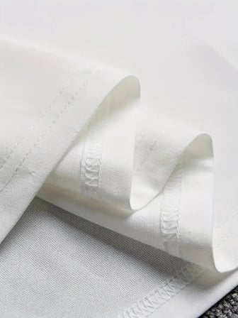 Erkek PERFECTLY Baskılı Tişört Bisiklet yaka yazlık Kısa Kol t-shirt - Beyaz