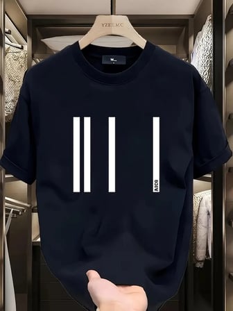 Kadın Kısa Kol Yazlık Tişört Bisiklet Yaka Baskılı Oversize T-Shirt - Siyah