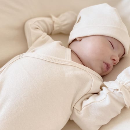 Naturaborn GOTS Organik Sertifikalı Bebek Kimono Yaka Body