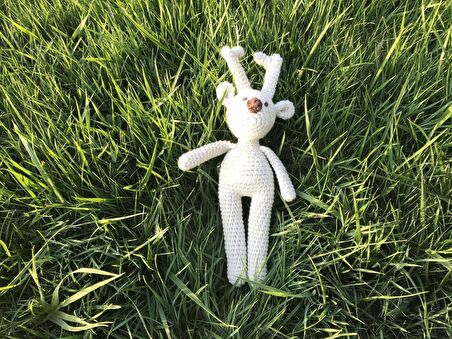 Naturaborn Natural amigurumi el örgüsü oyuncak geyik