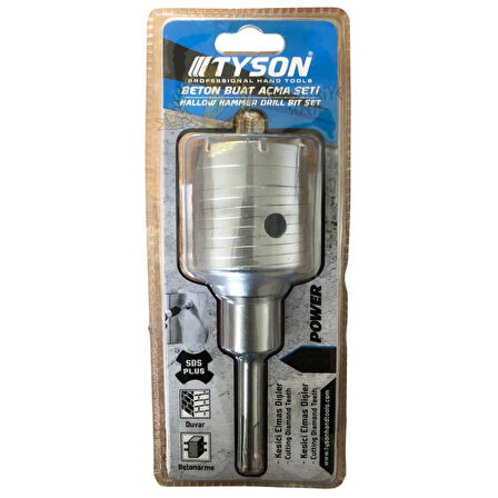 Kupa Tyson SDS Beton Buat Açma Seti 55 mm.