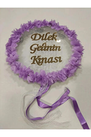  İsme Özel Lazer Güllü Pleksi Süslü Deri Tef Kına Gecesi Gelin Tefi 30 cm Vurmalı Çalgı Müzik Aleti