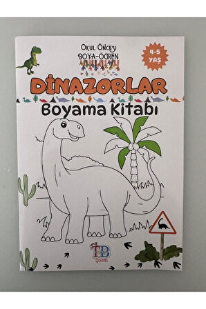 Dinazorlar Boyama Kitabı