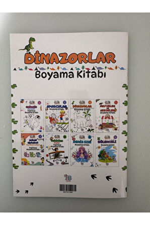 Dinazorlar Boyama Kitabı