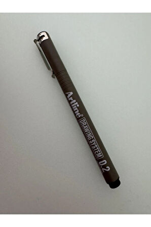 Çizim Kalemi 0.2 MM Siyah (3 adet)