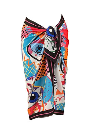 Pareo – Gökkuşağı Desenli 150x95 Cm