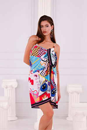 Pareo – Gökkuşağı Desenli 150x95 Cm