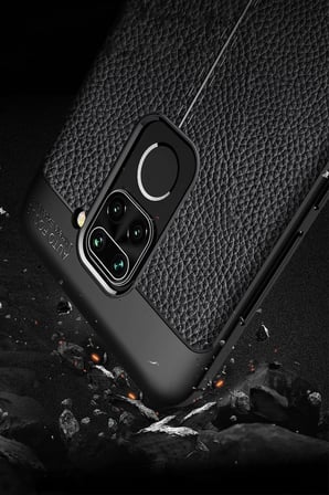 Redmi Note 9 Kılıf Auto Focus Kapak - Lacivert
