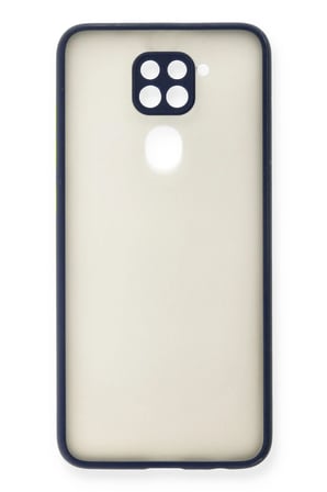 Redmi Note 9 Kılıf Montreal Silikon Kapak - Lacivert