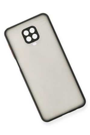 Redmi Note 9 Pro Kılıf Montreal Silikon Kapak - Siyah