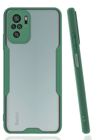 Redmi Note 10 Kılıf Platin Silikon - Yeşil