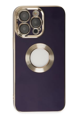 Iphone 13 Pro Kılıf Store Silikon - Derin Mor