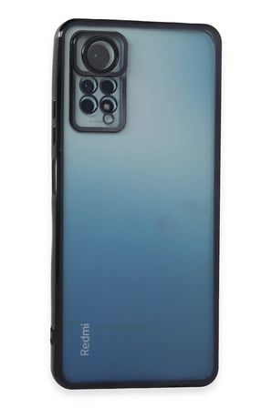 Redmi Note 11 Pro Kılıf Lensli Silikon - Siyah