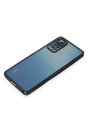 Redmi Note 11 Pro Kılıf Lensli Silikon - Siyah