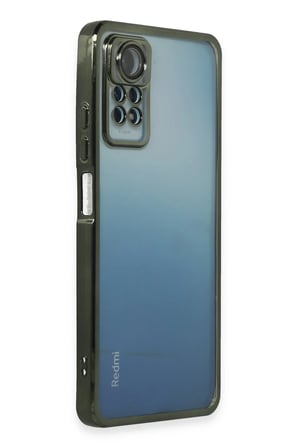 Redmi Note 11 Pro Kılıf Lensli Silikon - Yeşil