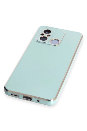 Redmi 12C Kılıf Volet Silikon - Açık Yeşil