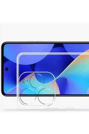 Tecno Spark Go 2024 Kılıf Lüx Şeffaf Silikon