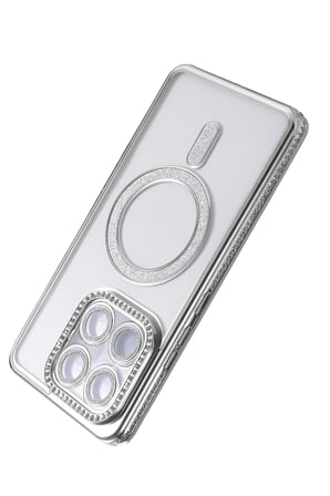 Mi 17T Joke Simli Magneticsafe Kılıf - Gümüş
