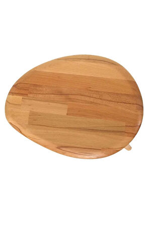 Fawdecor Naturel Masif Doğal Tekli, 2'li, 3'lü Zigon Sehpa Set, Modern Masif Yan Sehpa Tekli