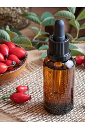 Soğuk Sıkım Kuşburnu Yağı 30 ml Cilt Lekesi, Kırışıklık Çatlak Izleri Kolagen Gençleştirici