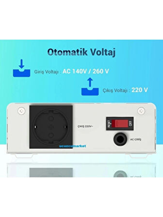 Otomatik Voltaj Sabitleyici (Kombi-Asansör-Elektrikli Aletler-Tıbbi Cihazlar-Bilgisayar ve Tüm Cihazlar)