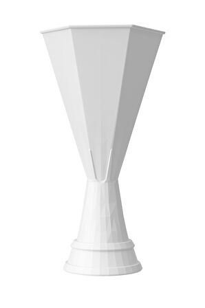 3D Baskı UEFA Kupası - 20 cm GRİ BOYASIZ