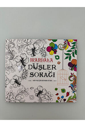 Düşler Sokağı Her Yaş İçin Mandala Boyama Karatay Yayınevi