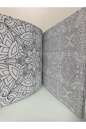 Düşler Sokağı Her Yaş İçin Mandala Boyama Karatay Yayınevi