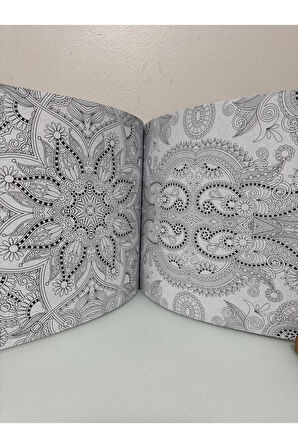 Düşler Sokağı Her Yaş İçin Mandala Boyama Karatay Yayınevi