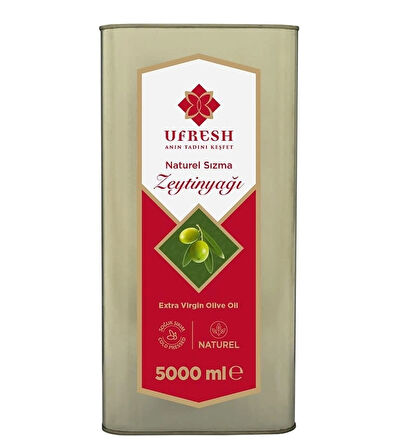 Naturel Sızma Zeytinyağı Teneke (5000 ml)
