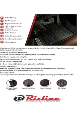 Audi A6 1997/2004 Sedan 3D Paspas ve Bagaj Havuzu