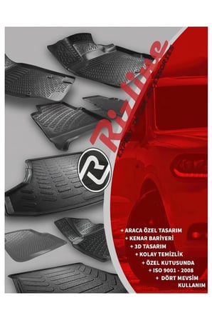 Opel Combo 2019 Sonrası Siyah Premium Paspas | Katlanabilir Ön Yolcu Koltuğu