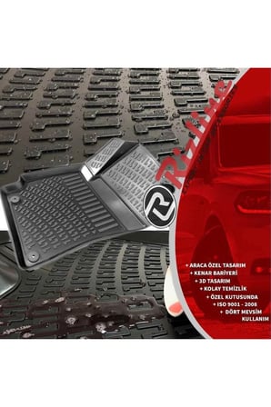 Volvo S80 2006-2016 Paspas Siyah