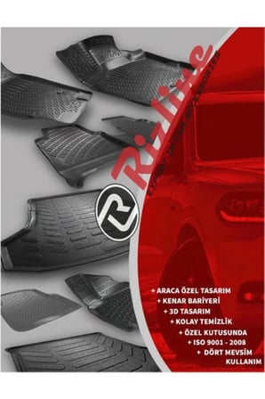 Volvo C40 Elektrikli (Recharge) 2018 Havuzlu 3D Paspas ve asma koku